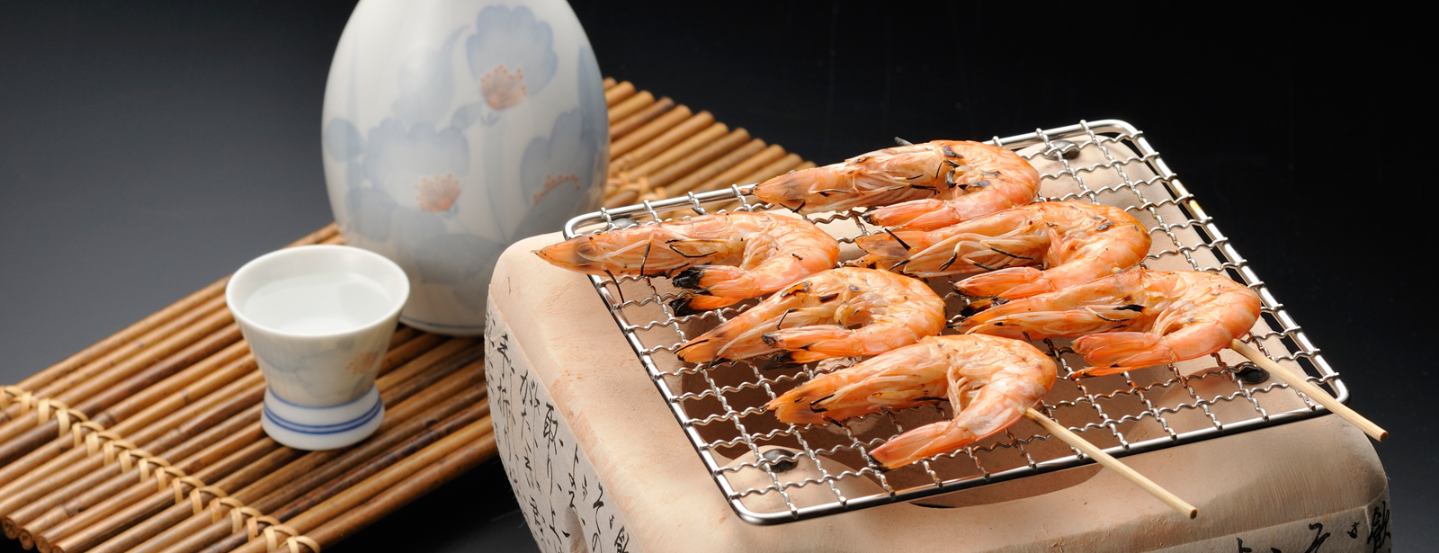 妙高ゆきエビの塩焼き